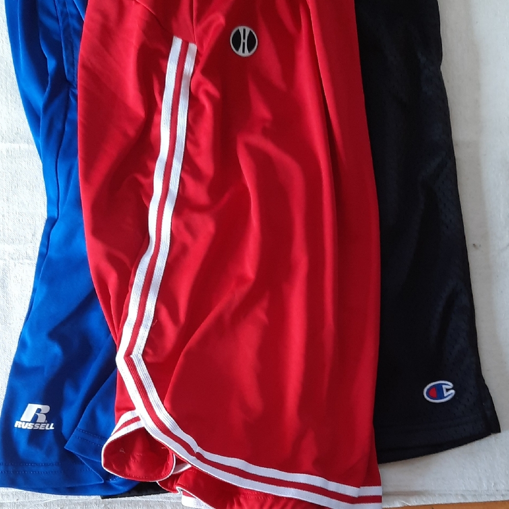 Russell Athletic Royal Blue Shorts with White Logo